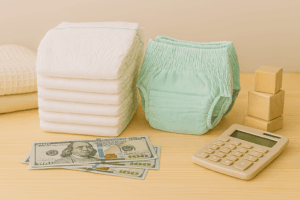 Ahorro en pañales