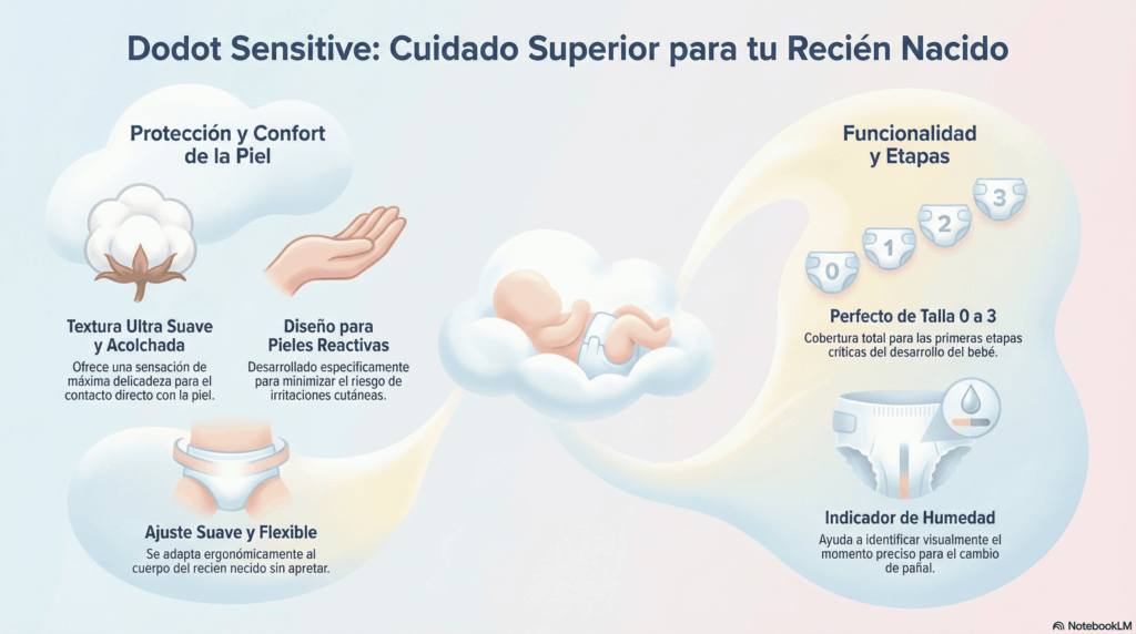 Características Dodot Sensive
