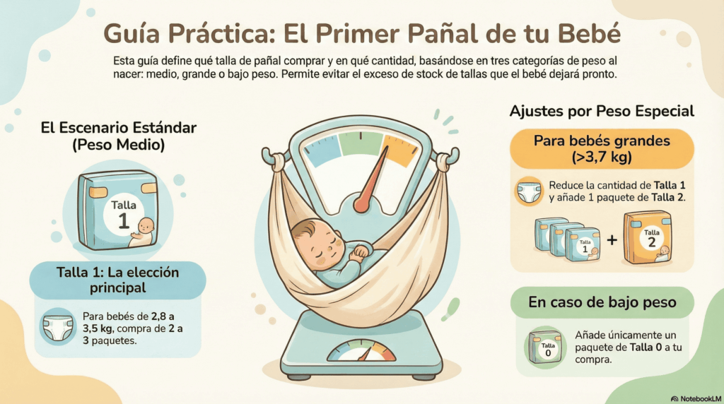 Guía práctica: el primer pañal del bebé