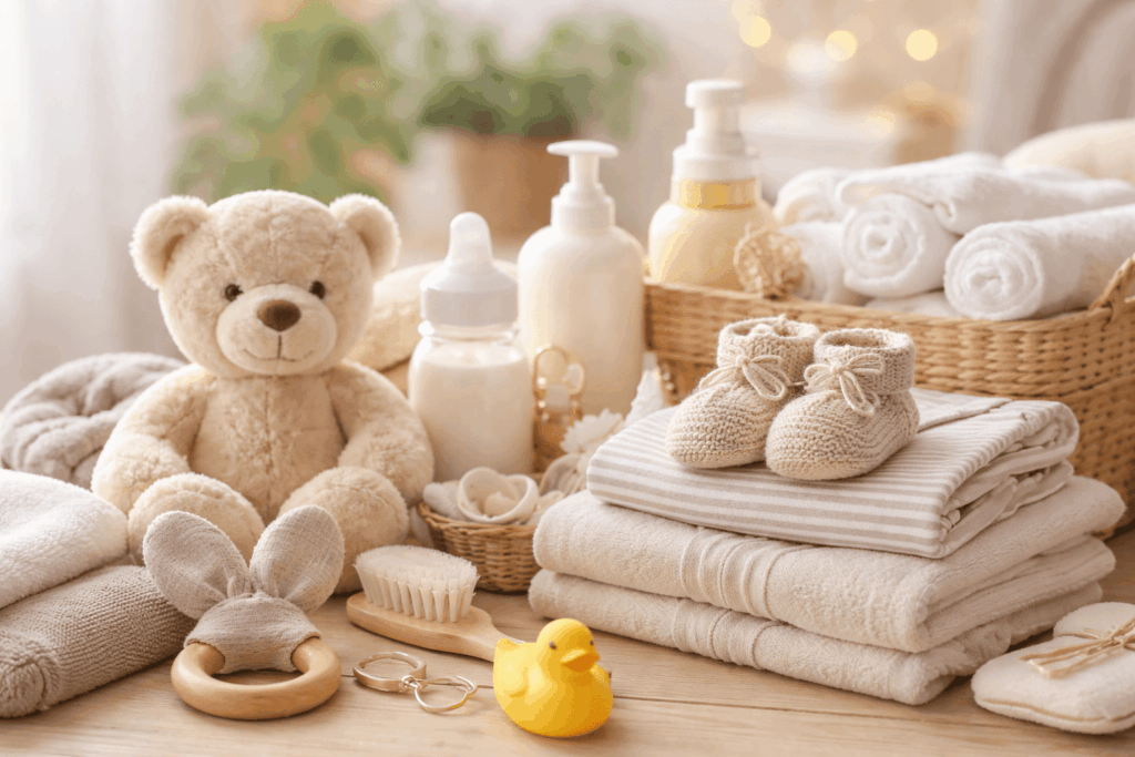 Lista de compra para el bebé