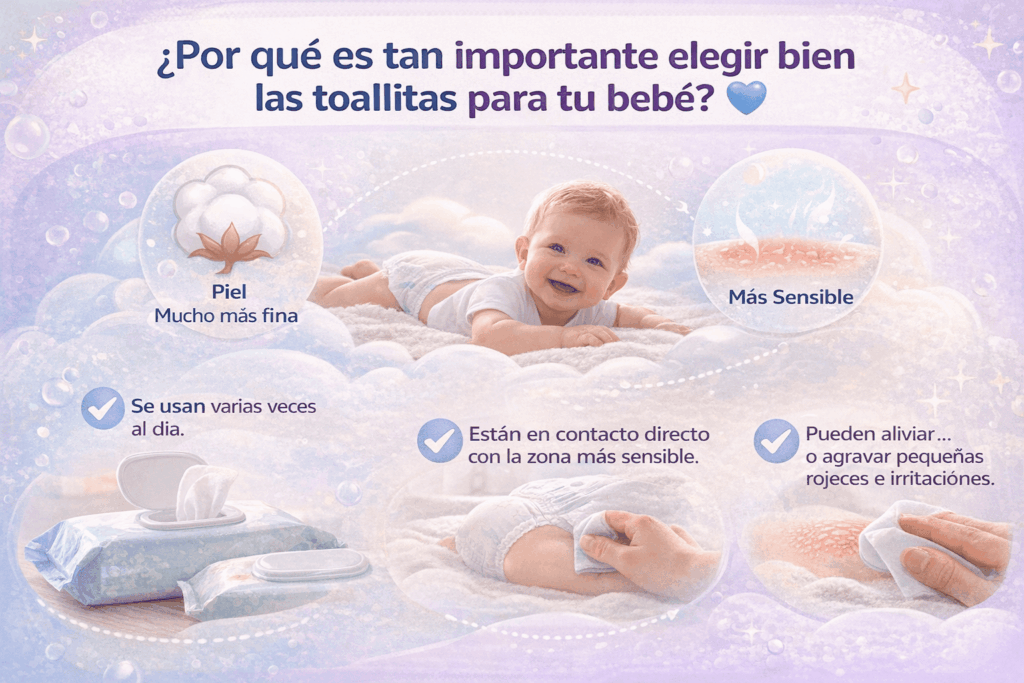 Elegir las mejores toallitas para bebé