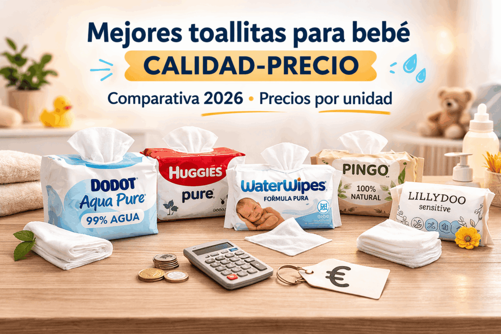 Mejores toallitas para bebé calidad-precio